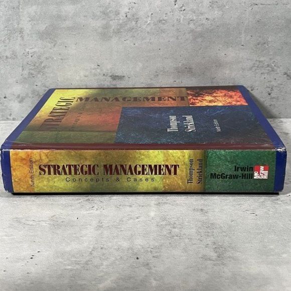 Strategic Management McGraw Hill Strickland 9th Edition Concepts And Cases - Picture 3 of 3